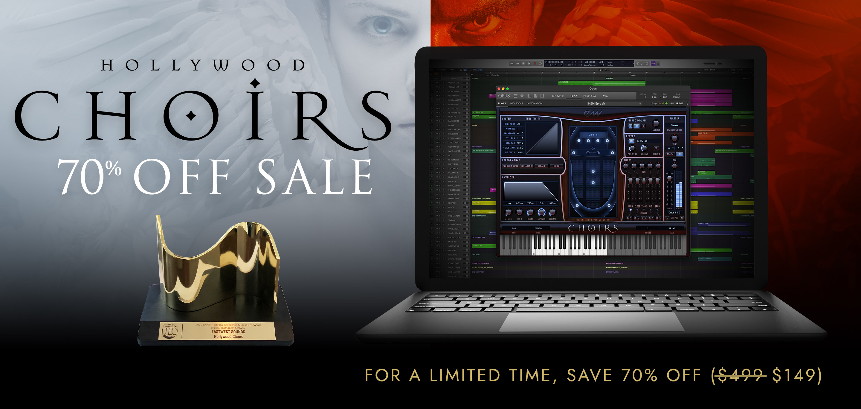 EastWest Hollywood Choirs Sale - Save 70% Off For A Limited Time