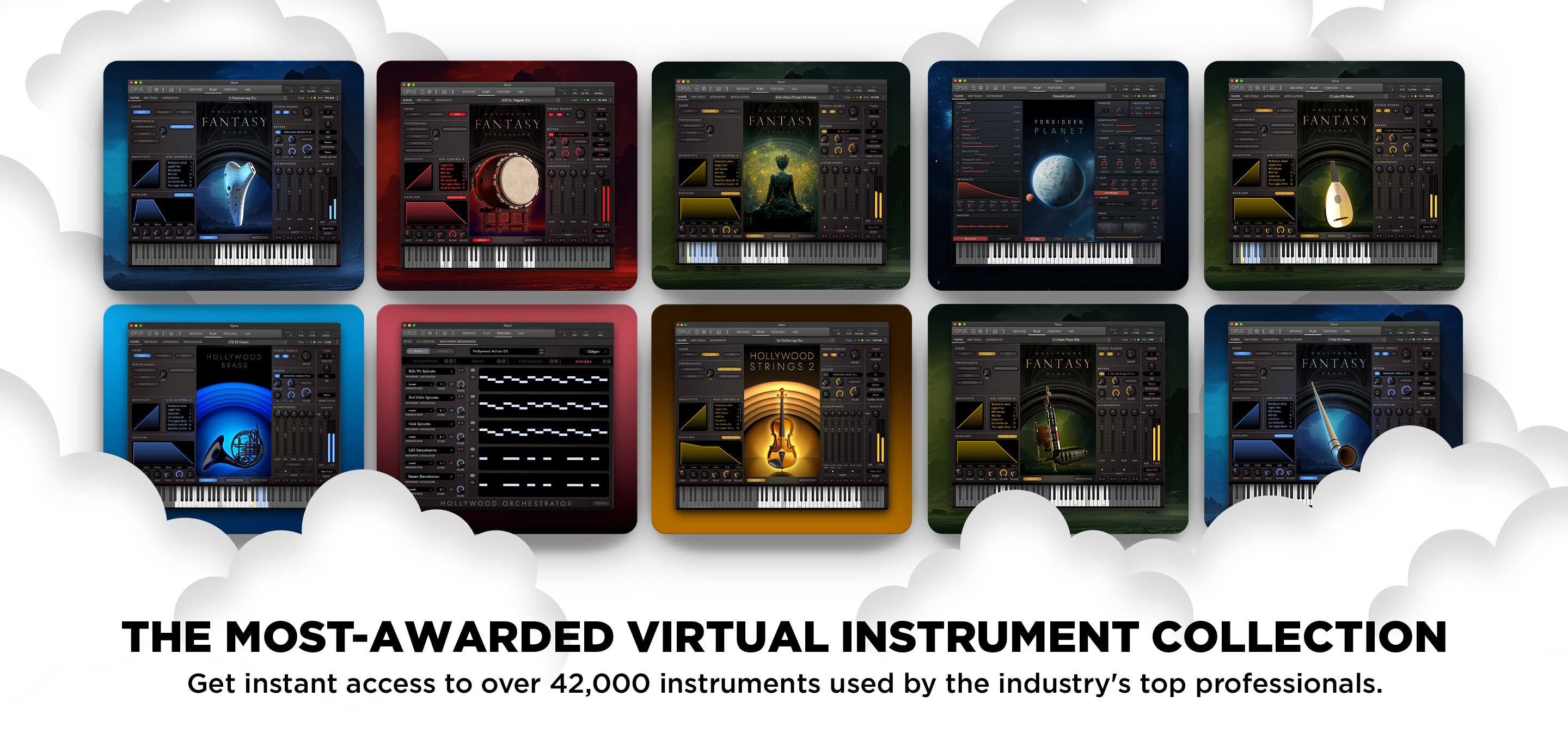 EastWest ComposerCloud+ - The Most Awarded Virtual Instrument Collection