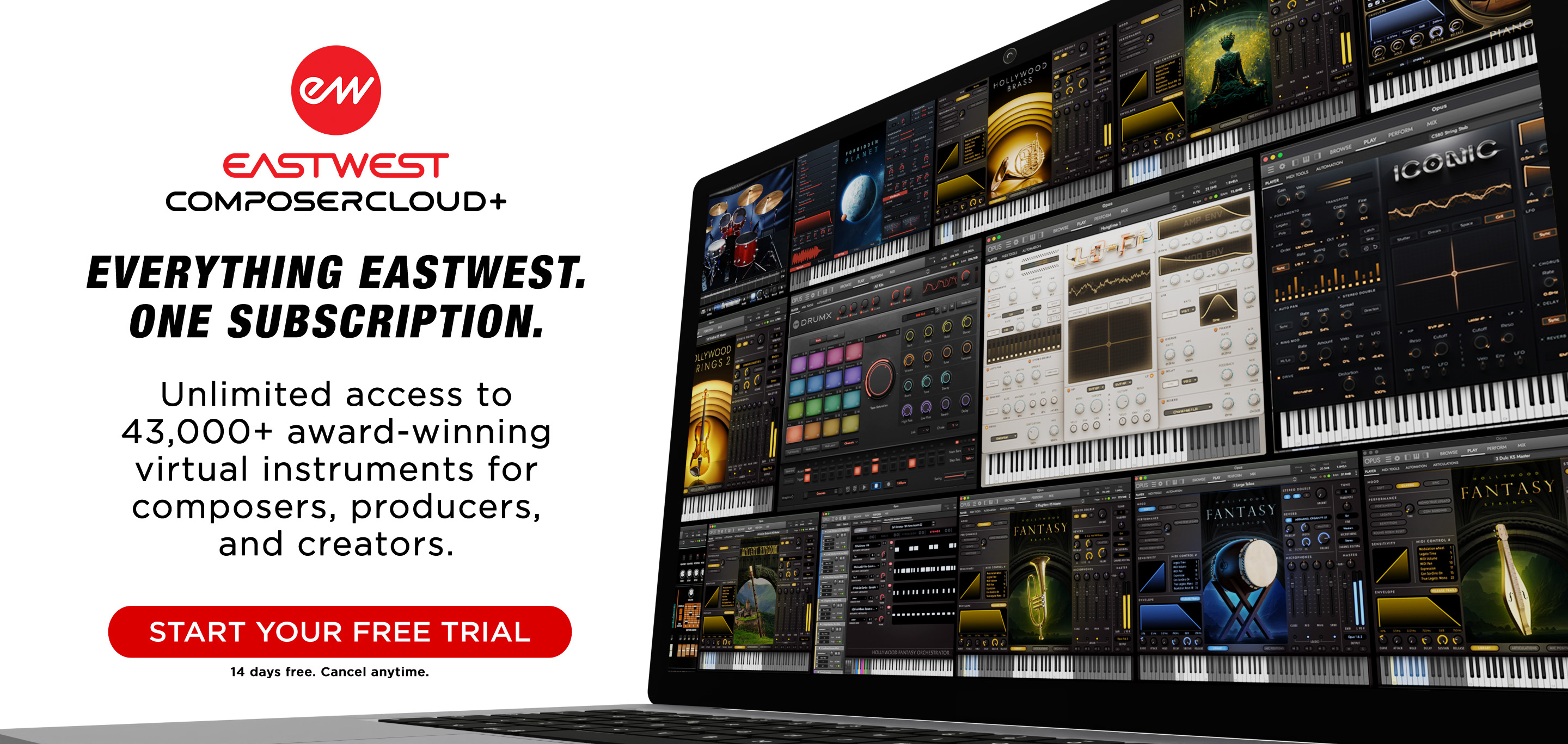 EastWest ComposerCloud - Free 14 Day Trial