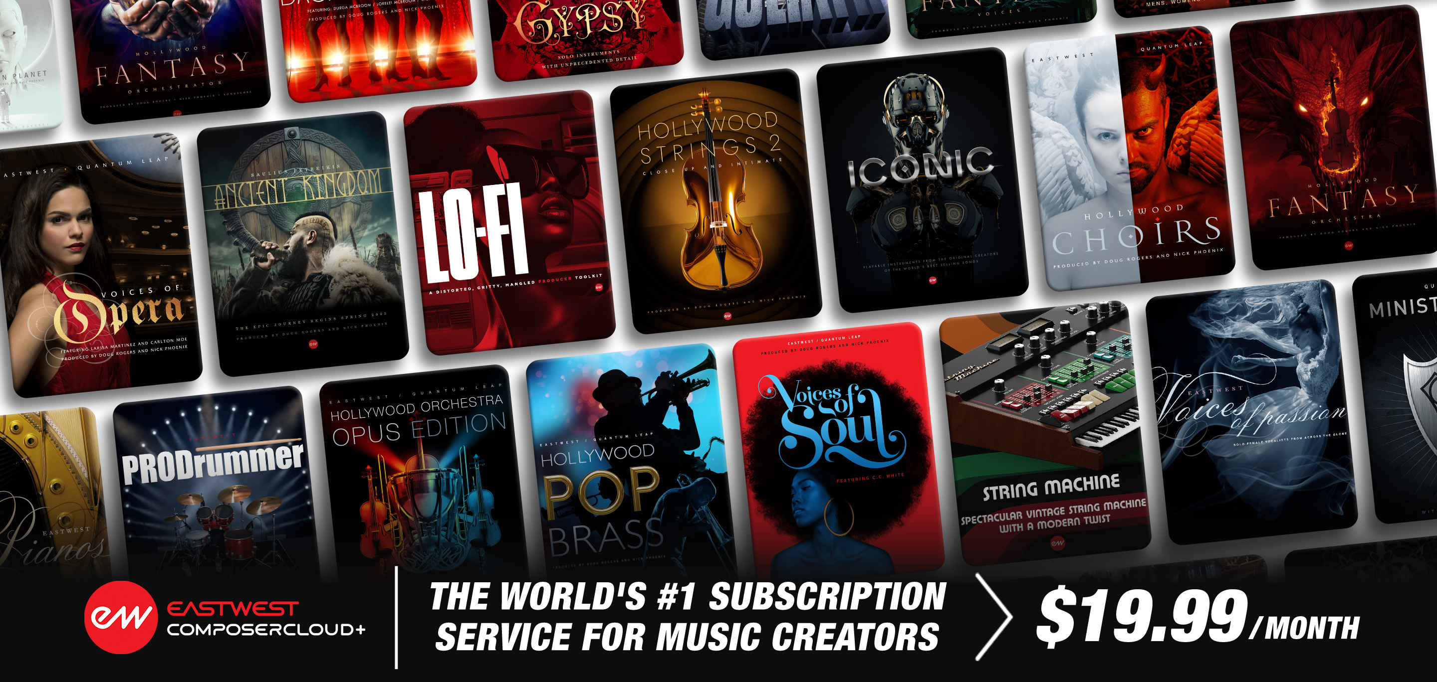 EastWest ComposerCloud - Only $19.99/mo