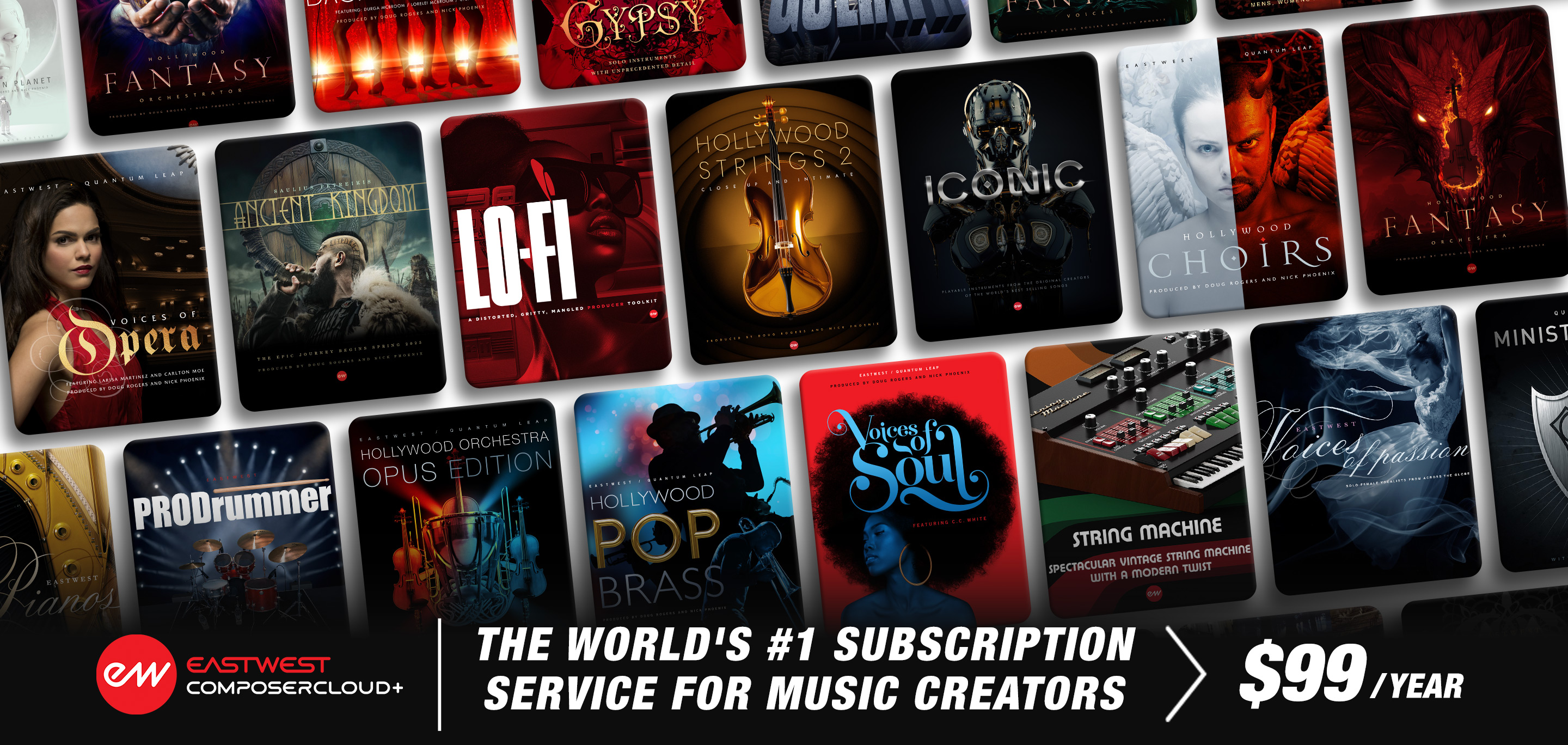 EastWest ComposerCloud - Only $19.99/mo