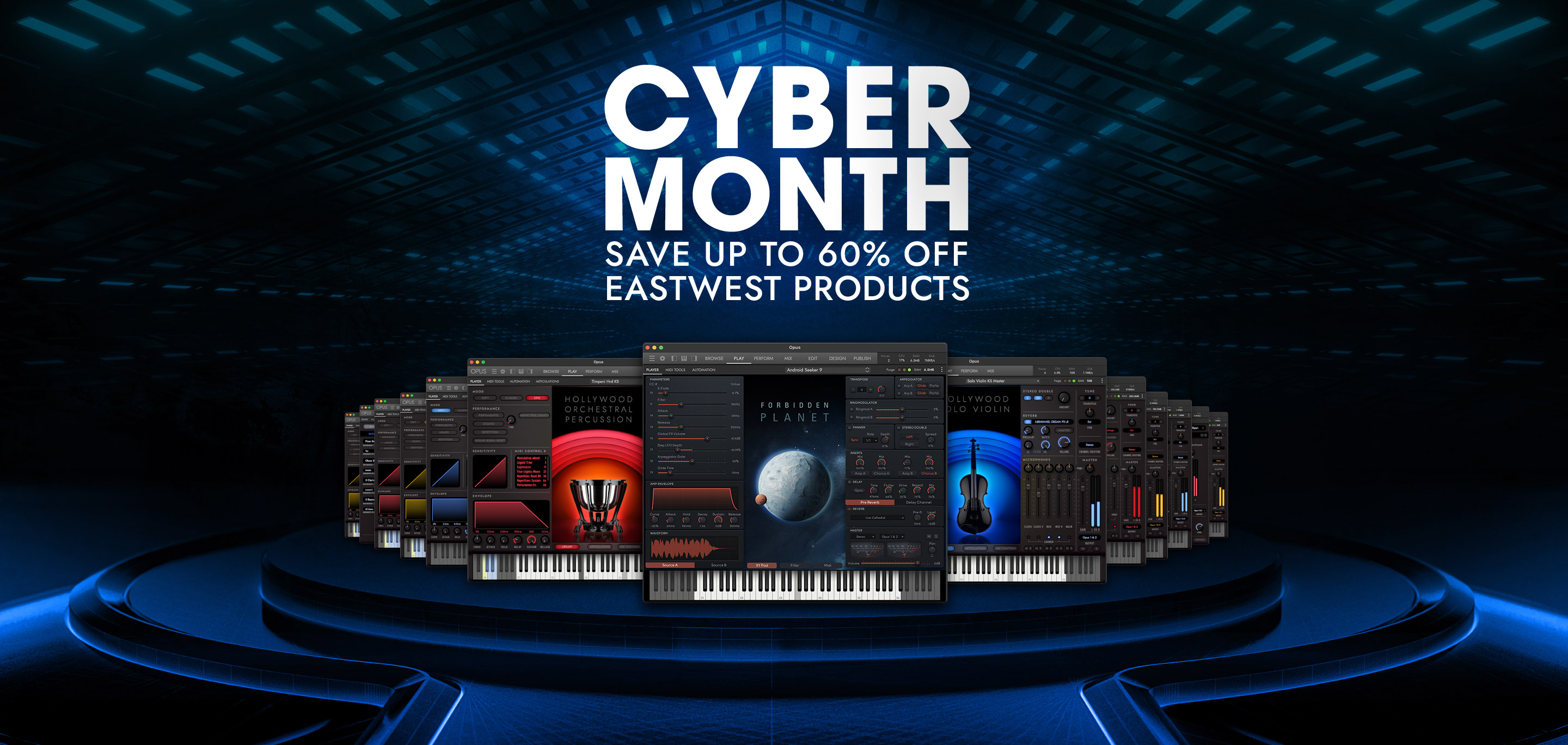 EastWest Cyber Month - Save up to 60% Off All Products