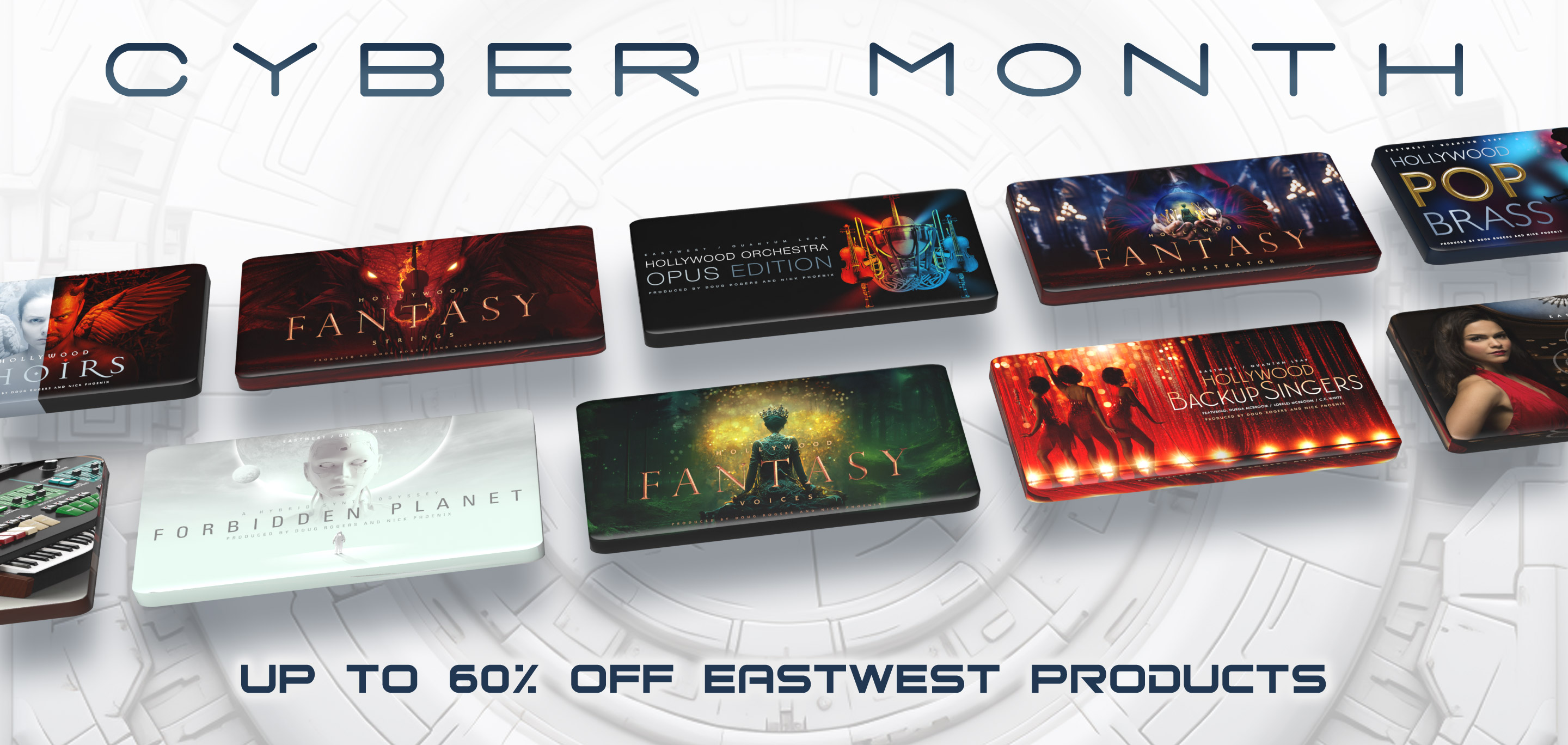EastWest Cyber Month - Save up to 60% off all EastWest Products