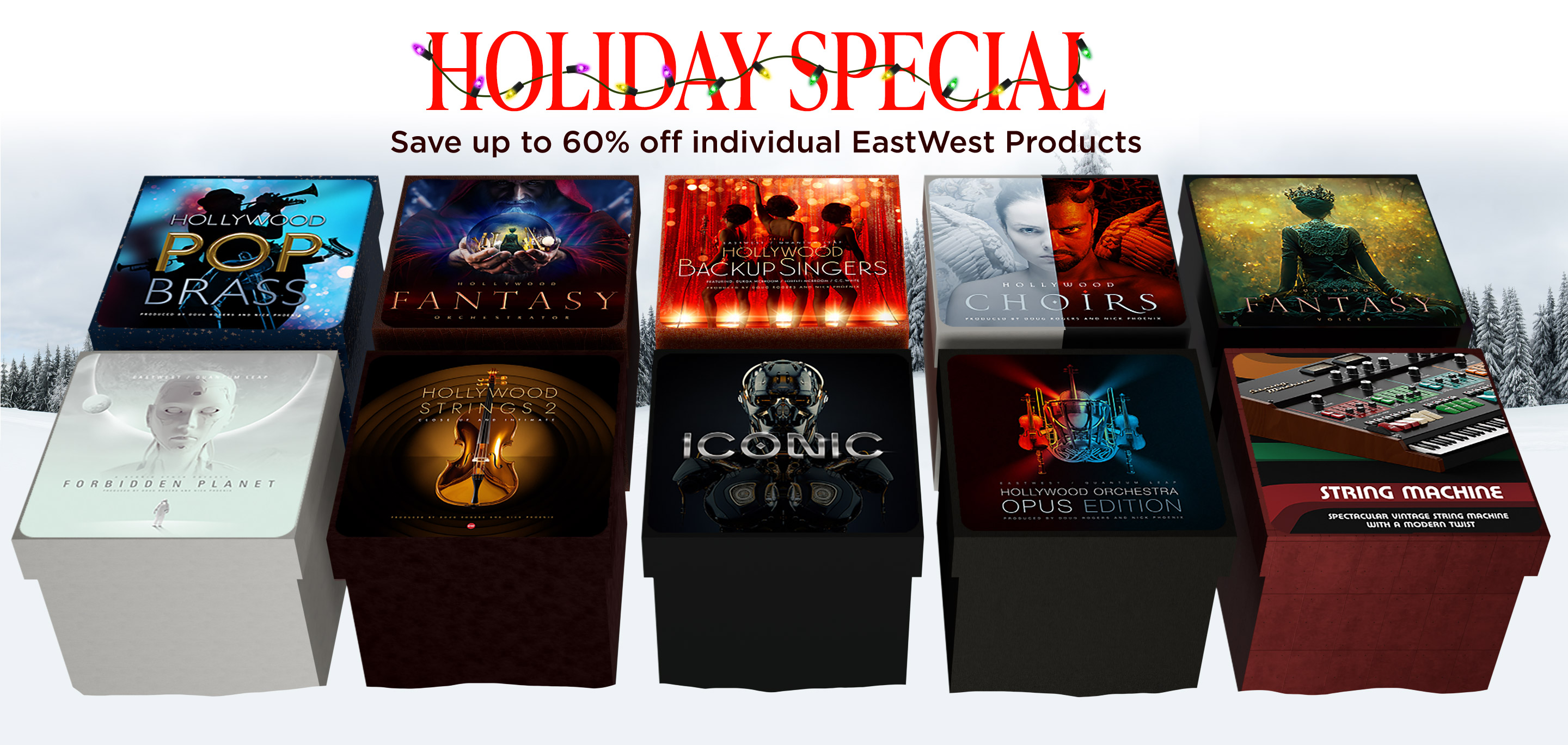 EastWest Holiday Special - Save 60% Off for a Limited Time!