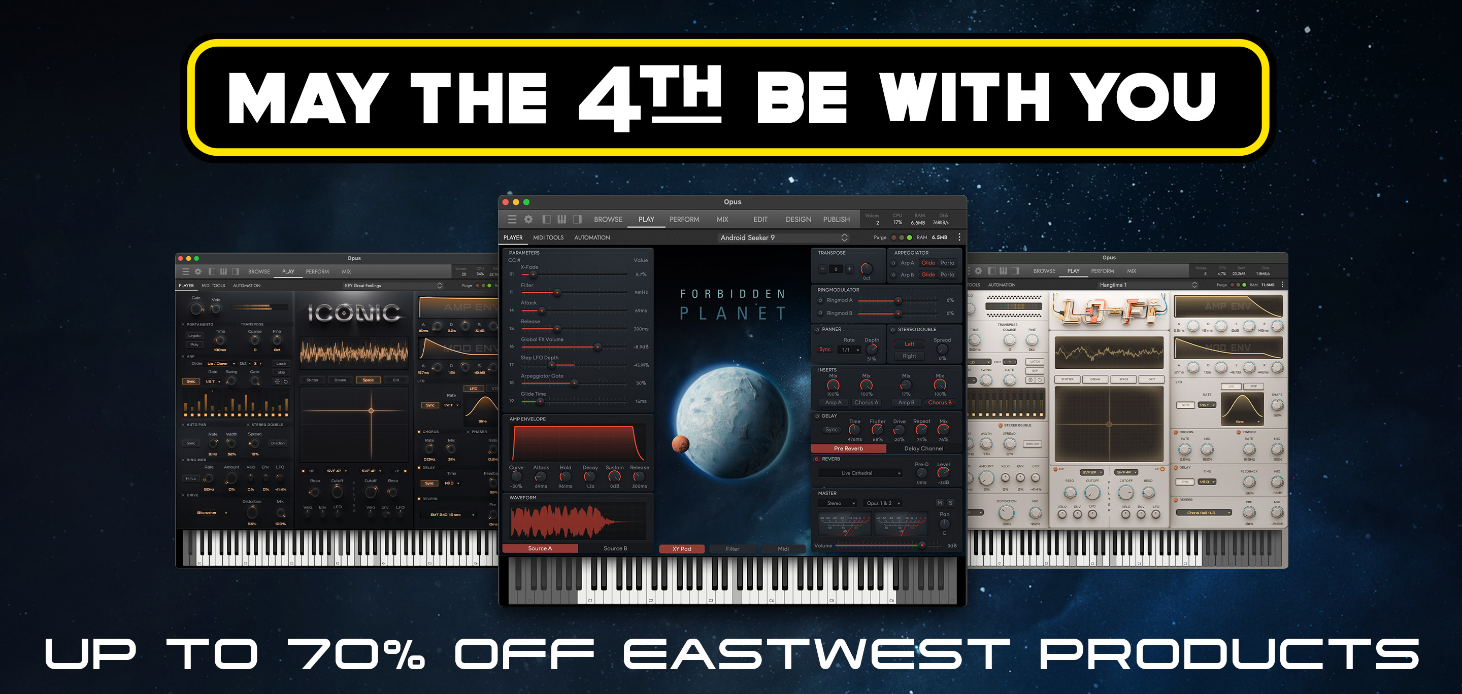 EastWest May the 4th Sale - Save up to 70% Off EastWest Products