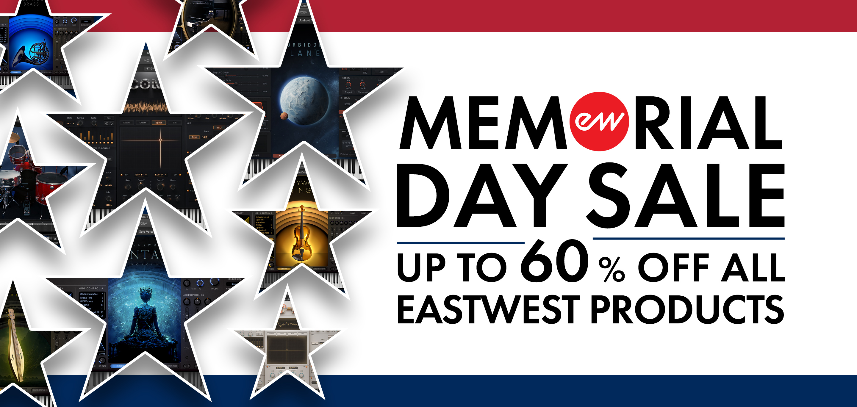 EastWest Memorial Day Sale - Save up to 70% Off EastWest Products