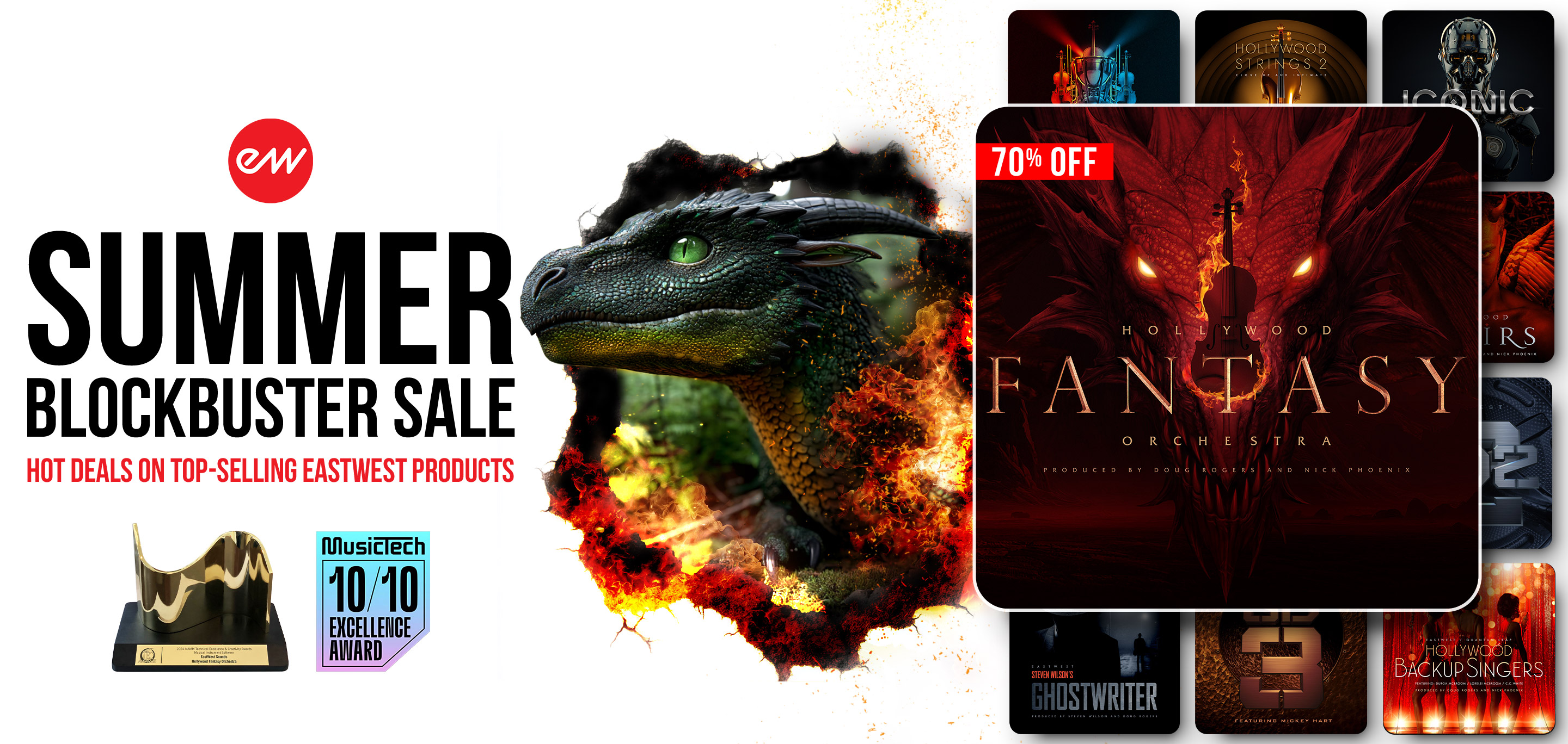 Summer Blockbuster Sale - How Deals on Top Selling EastWest Products