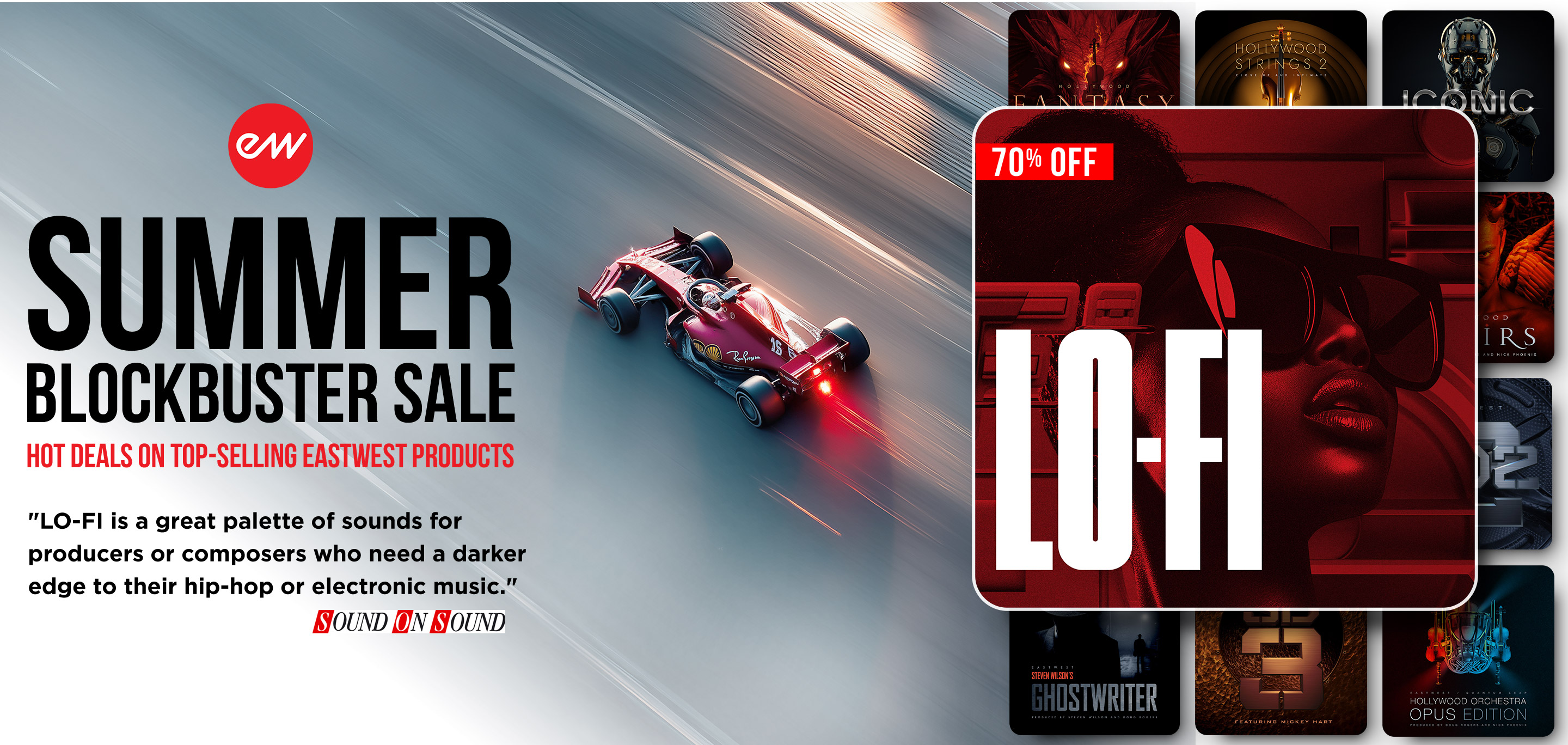 Summer Blockbuster Sale - Hot Deals on Top Selling EastWest Products