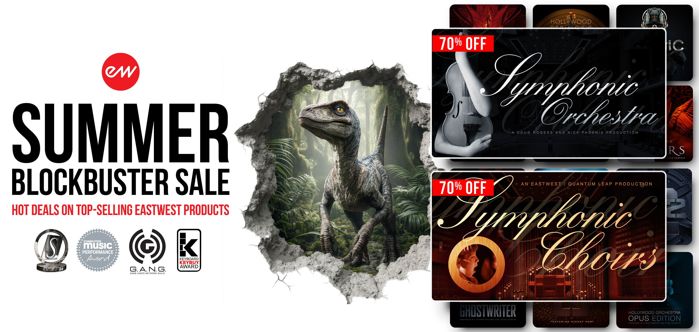 Summer Blockbuster Sale - Hot Deals on Top Selling EastWest Products