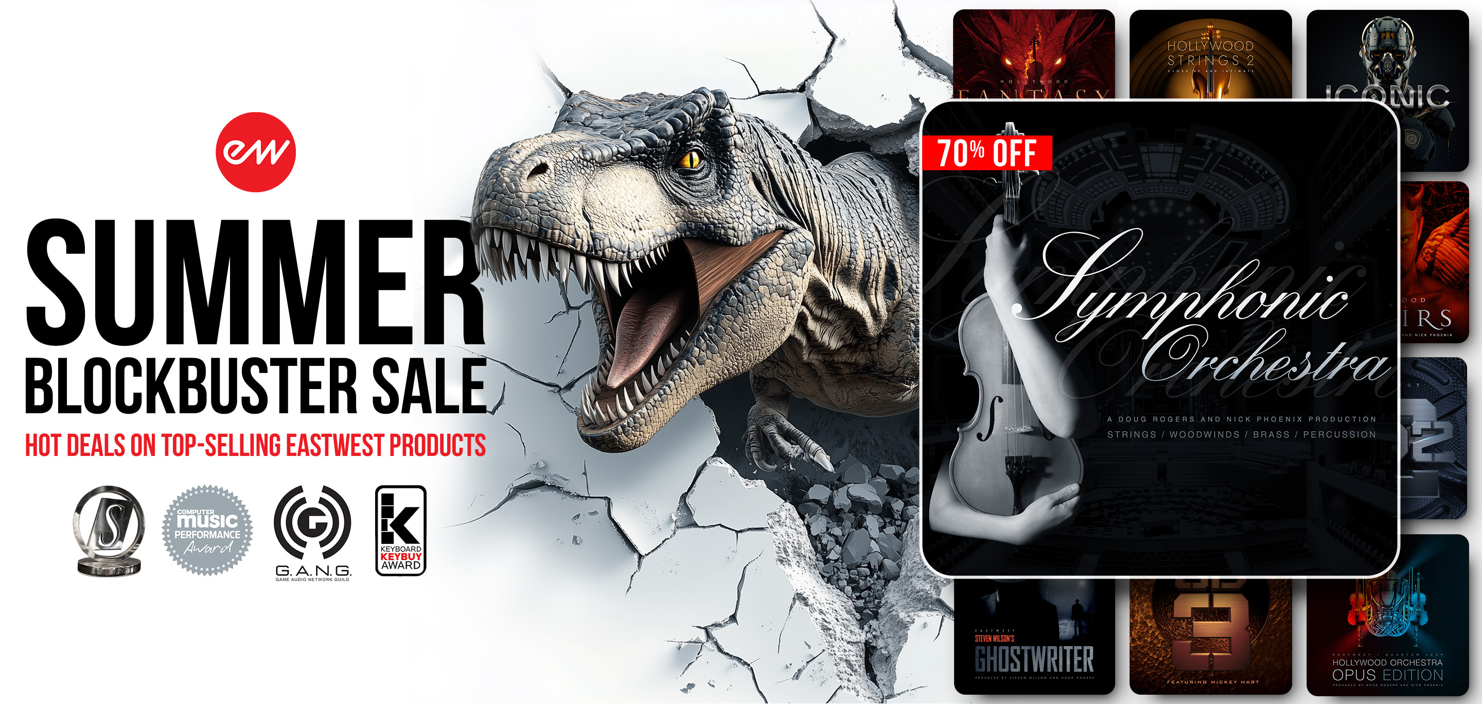Summer Blockbuster Sale - Hot Deals on Top Selling EastWest Products