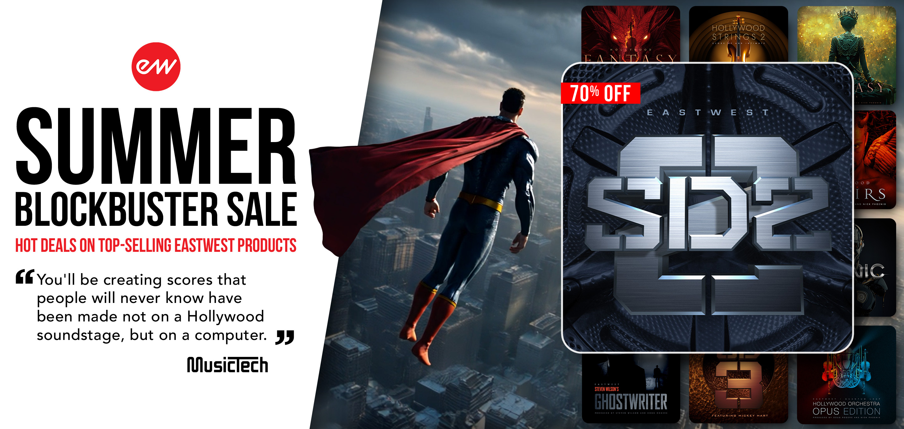 Summer Blockbuster Sale - Hot Deals on Top Selling EastWest Products
