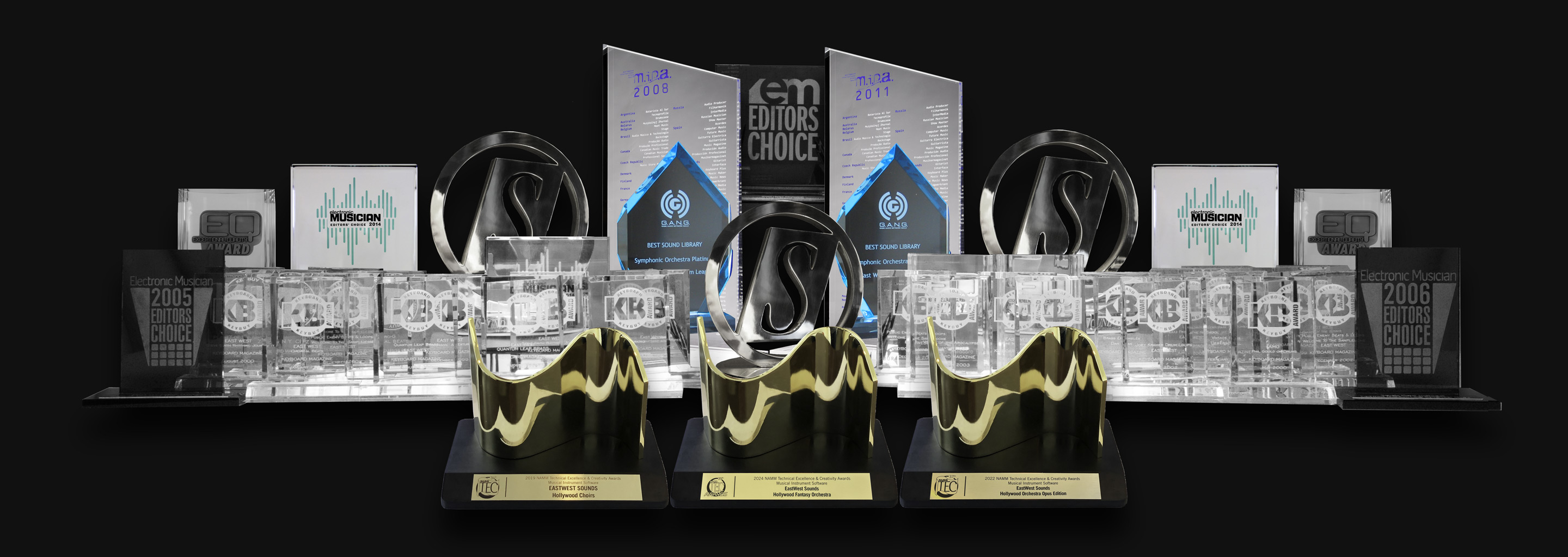 EastWest Awards Collage