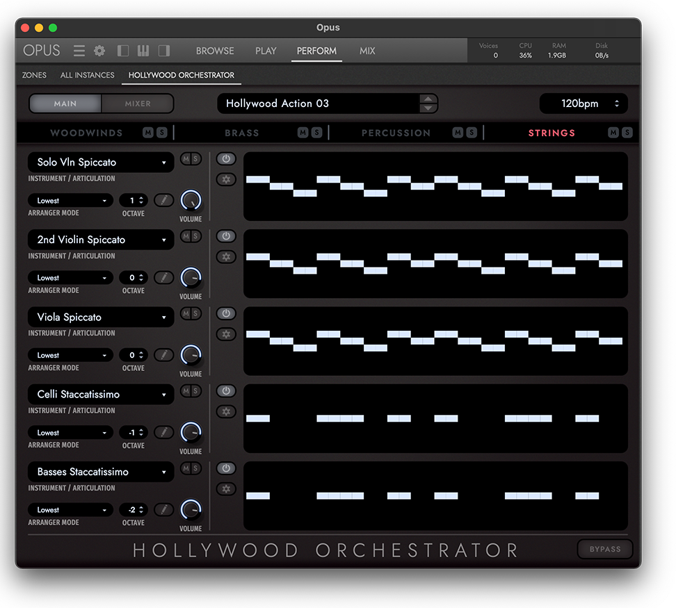 Hollywood Orchestrator Interface