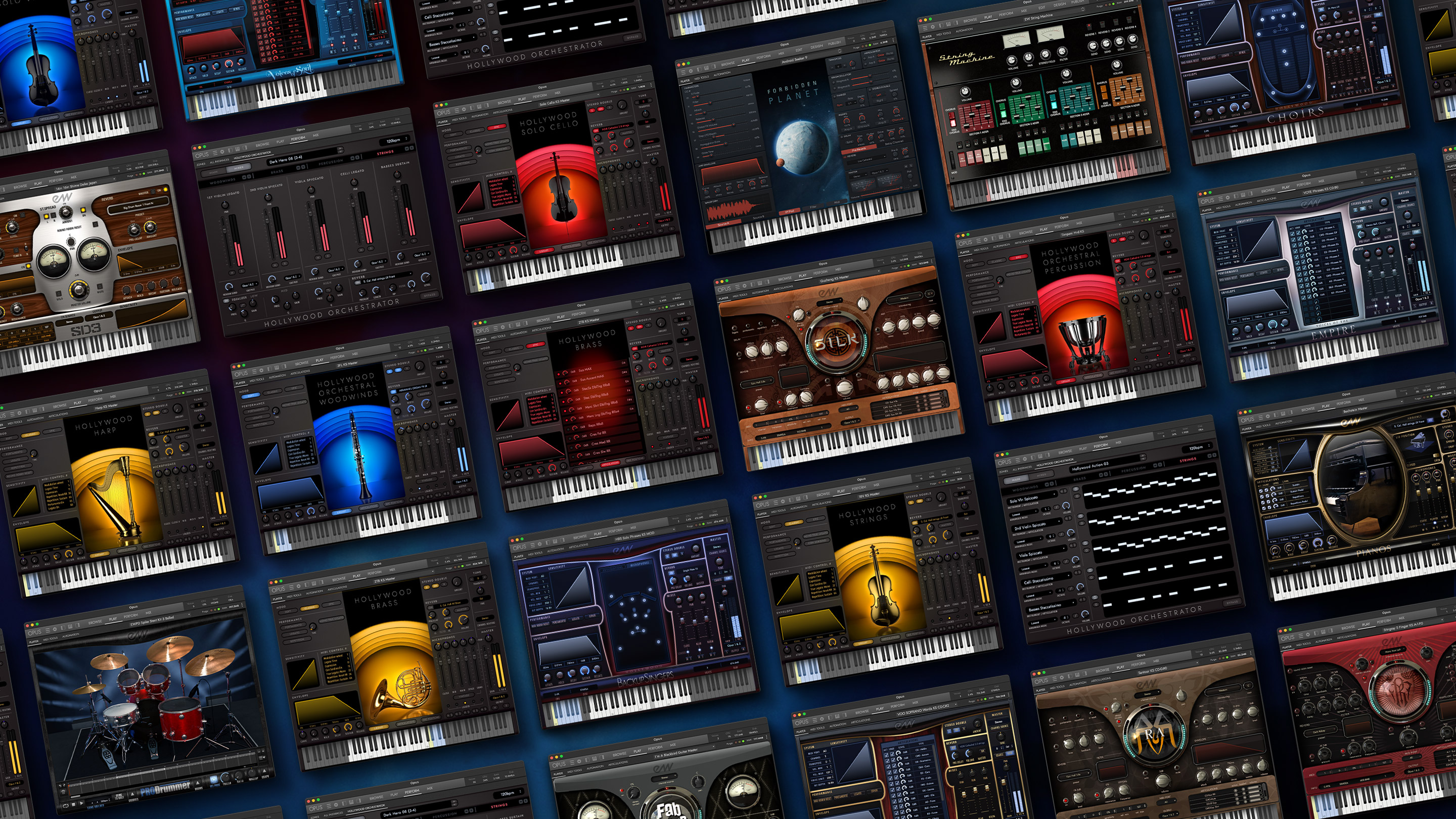 EastWest ComposerCloud+ - All of EastWest's 42,000+ Award-Winning Virtual Instruments for only $19.99 per month