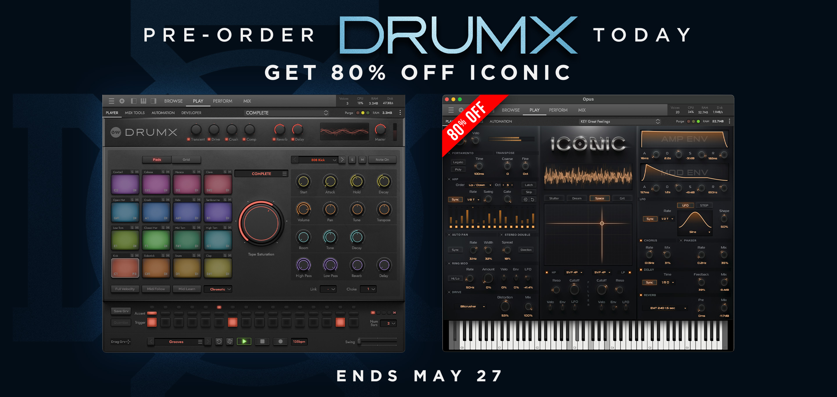 Pre-Order DrumX Today - Get 80% Off Iconic