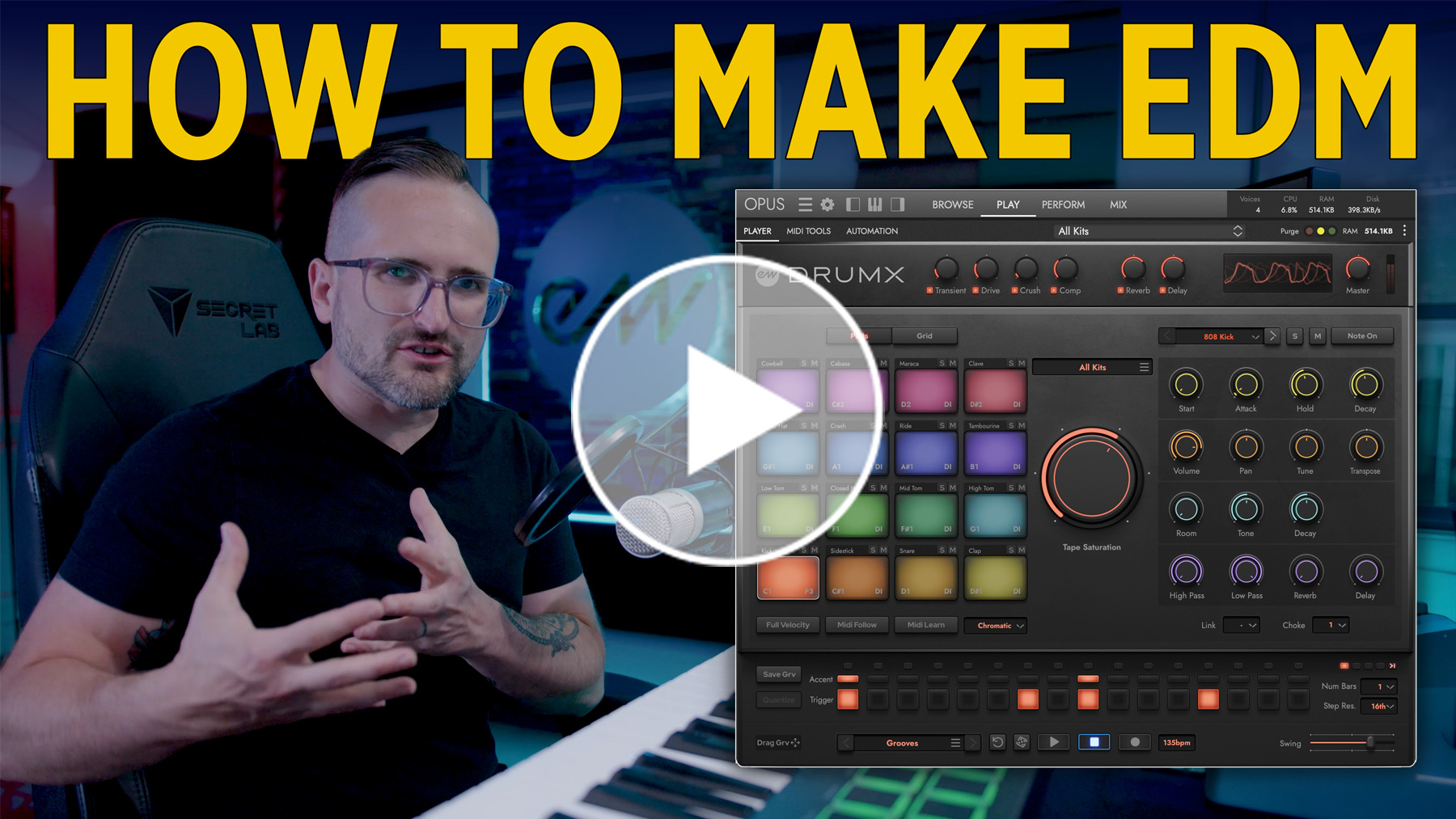 How to make EDM