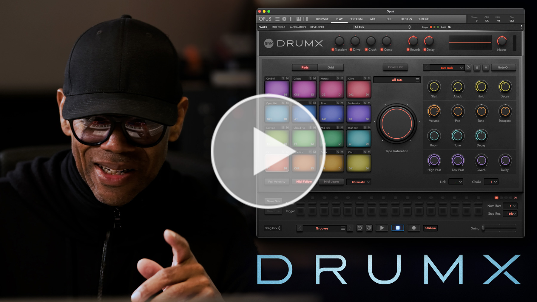 DrumX Walkthrough