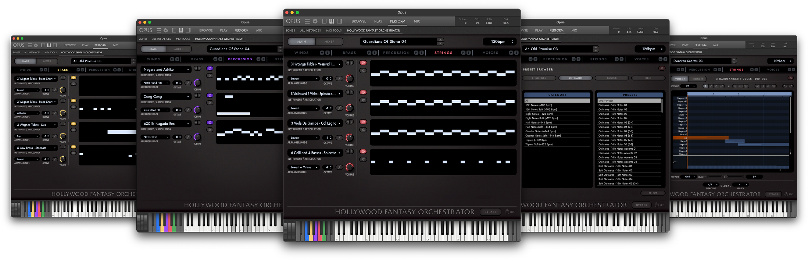 Hollywood Fantasy Orchestrator Interfaces