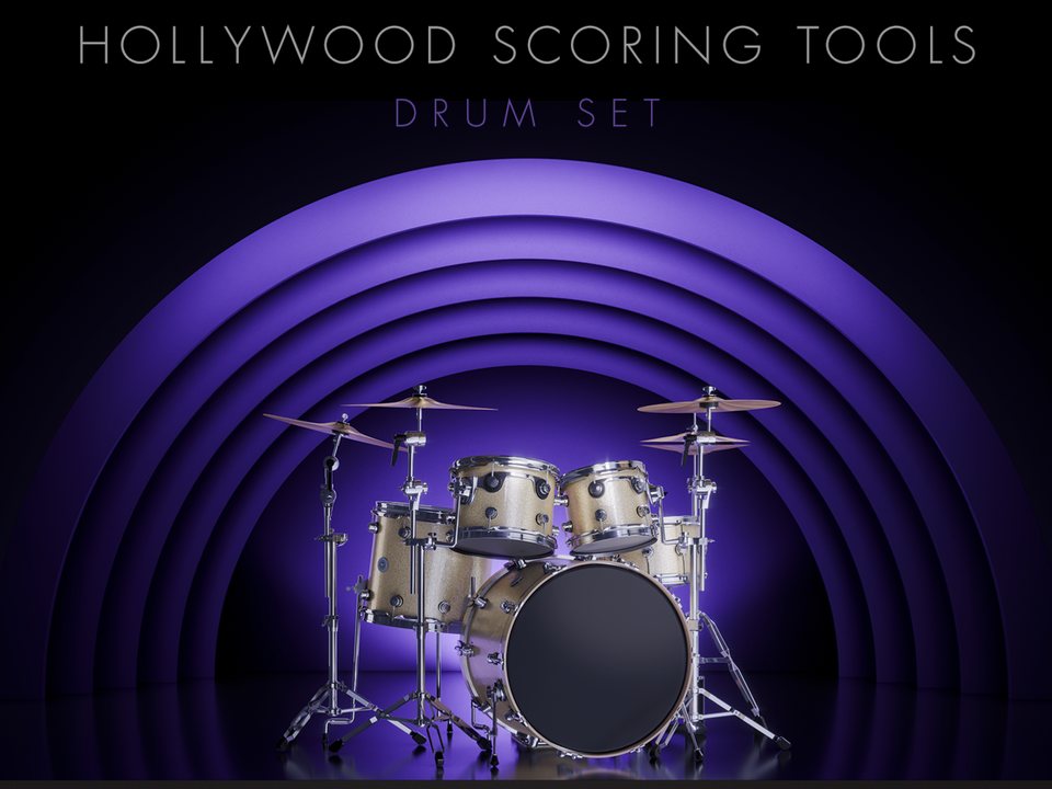 Drum Set loaded as a Single Instrument in Opus