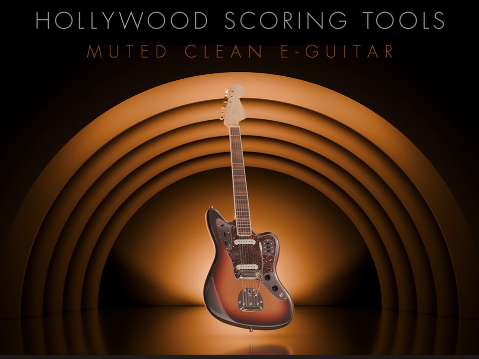 Muted Clean E-Guitar loaded as a Single Instrument in Opus