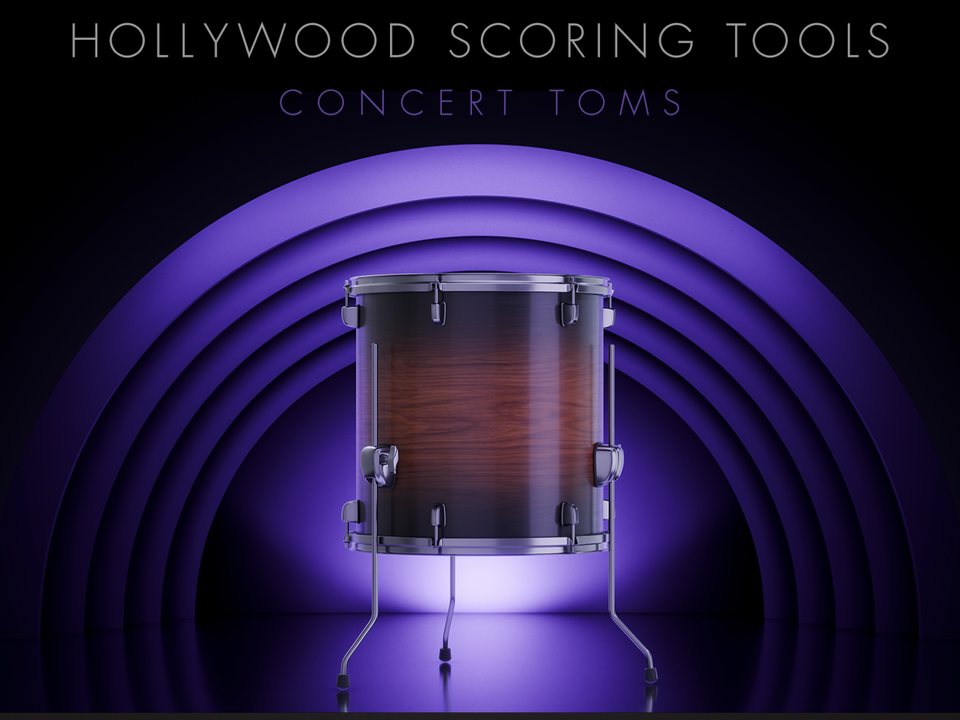 Concert Toms loaded as a Single Instrument in Opus