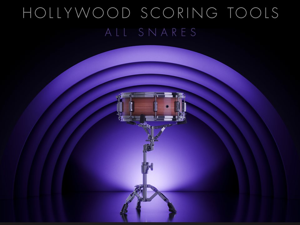 All Snares loaded as a Single Instrument in Opus