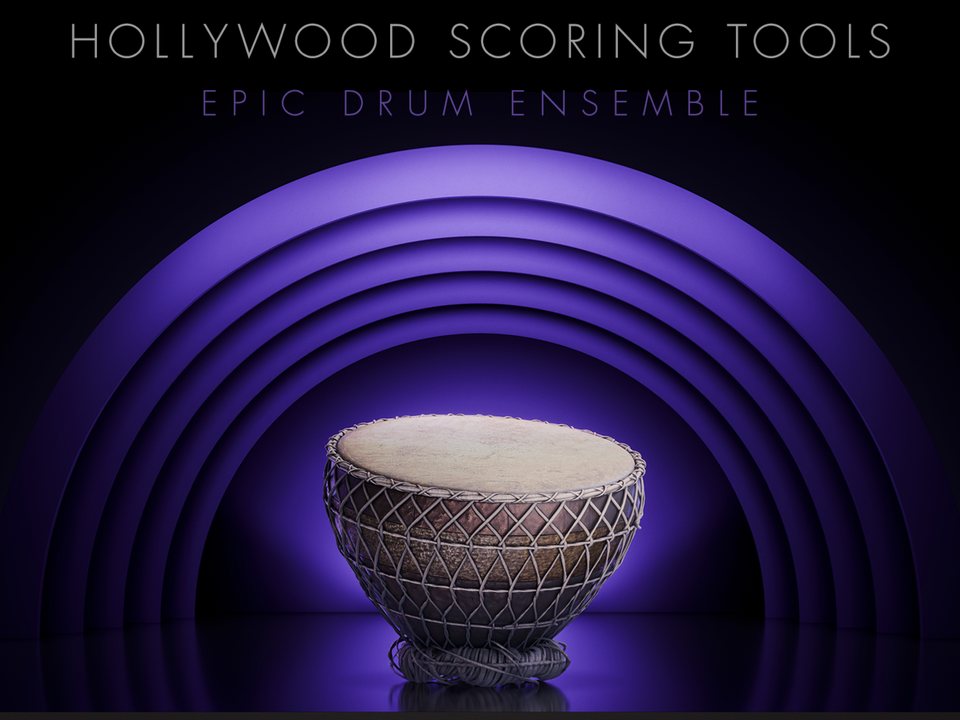 Epic Drum Ensemble loaded as a Single Instrument in Opus