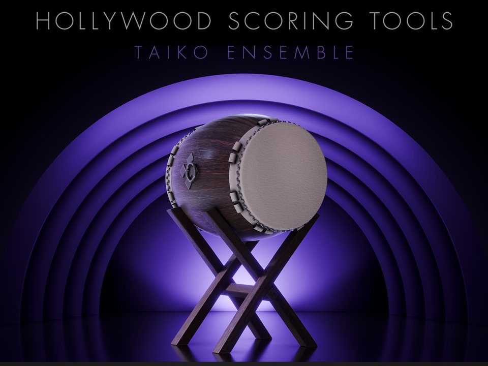 Taiko Ensemble loaded as a Single Instrument in Opus