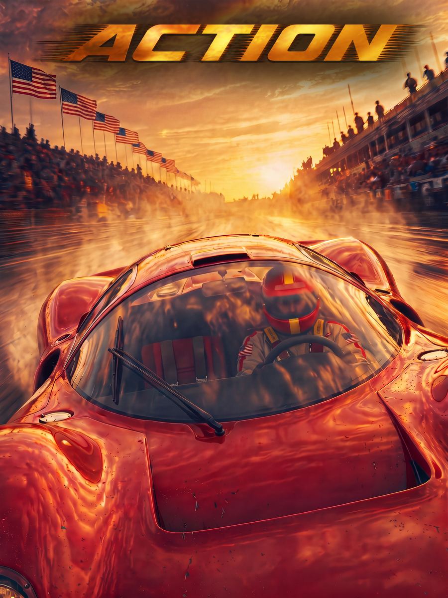 Action &mdash; Score genre poster