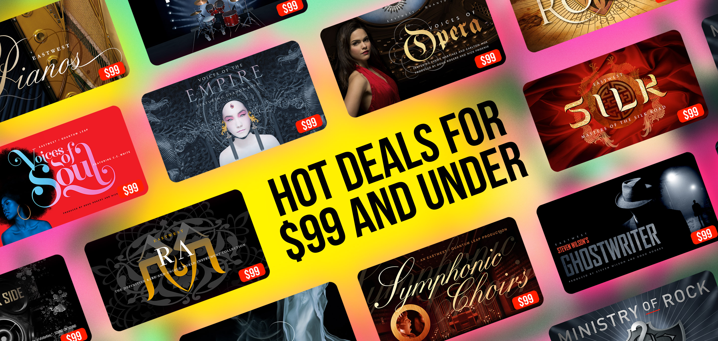 EastWest Summer Blockbuster Sale - Hot Deals Across All EastWest Collections