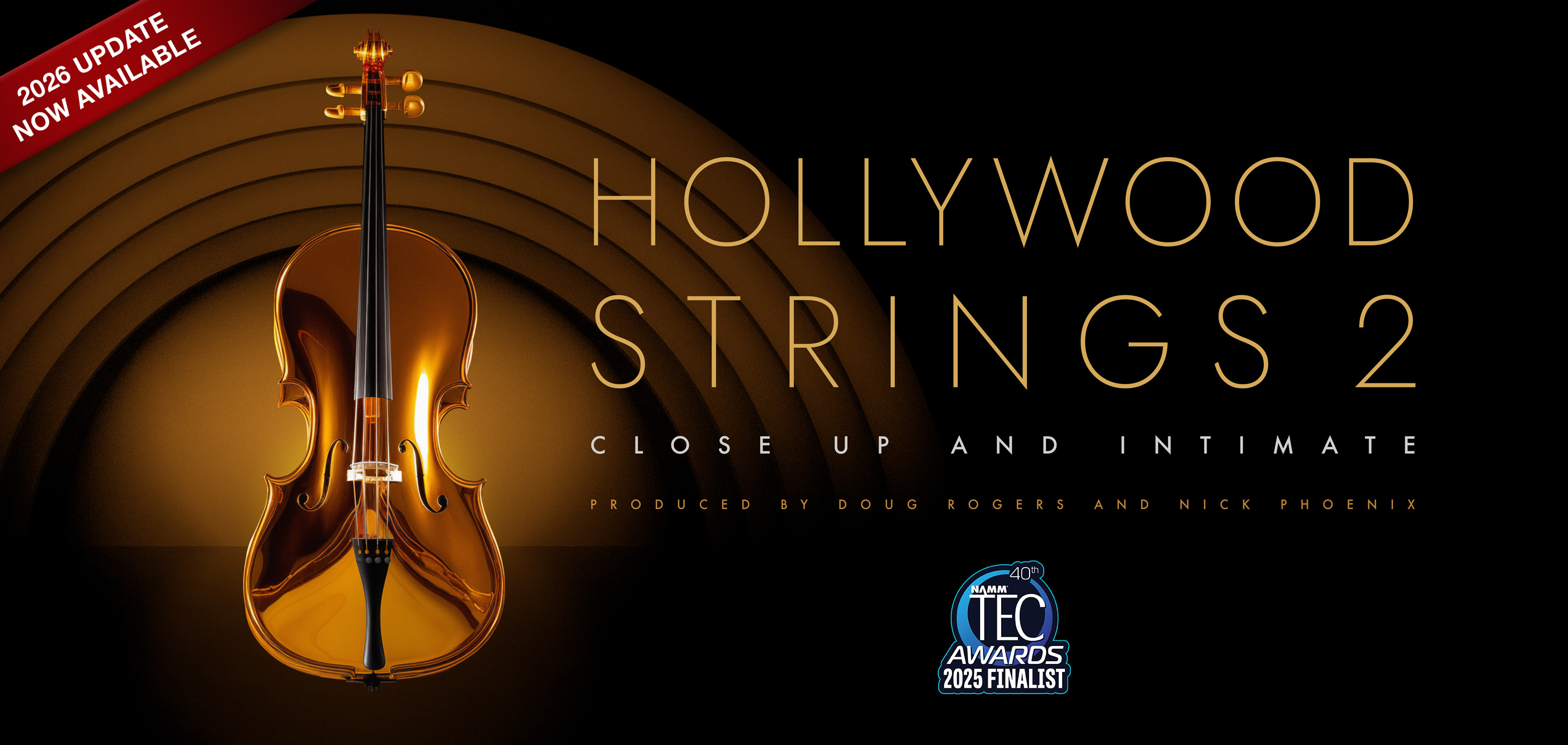 EastWest Hollywood Strings 2 - Produced By Doug Rogers and Nick Phoenix