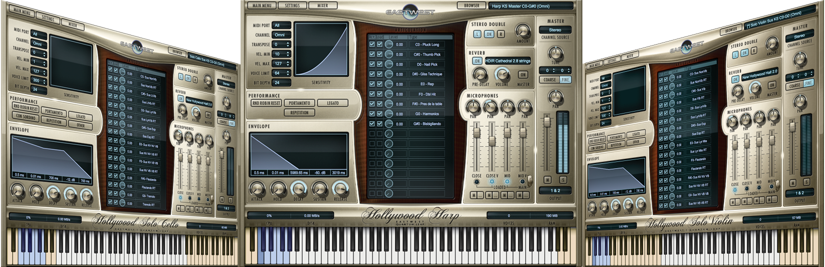 Hollywood Solo Series Interfaces