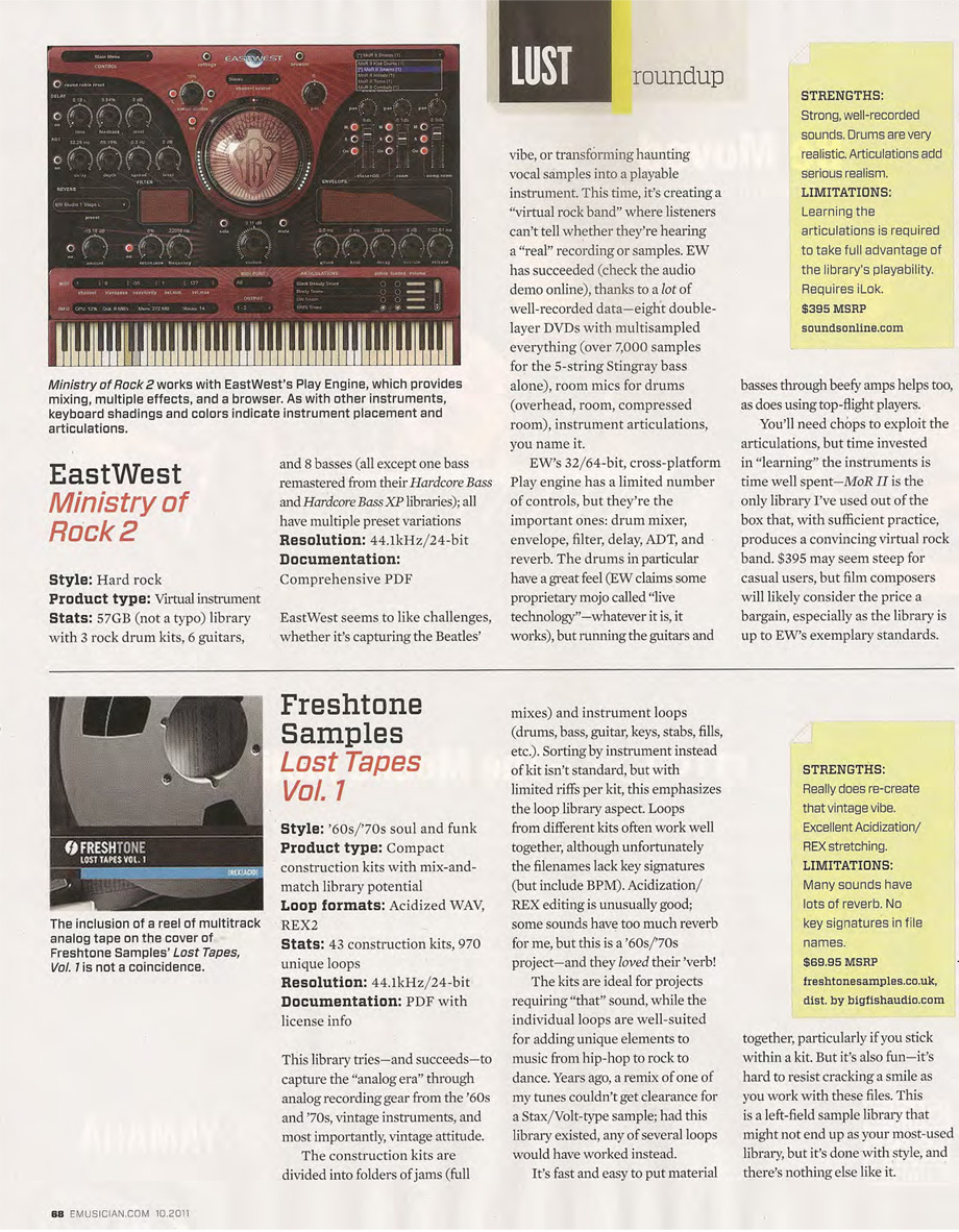 MOR2 Review - Electronic Musician - Page 1