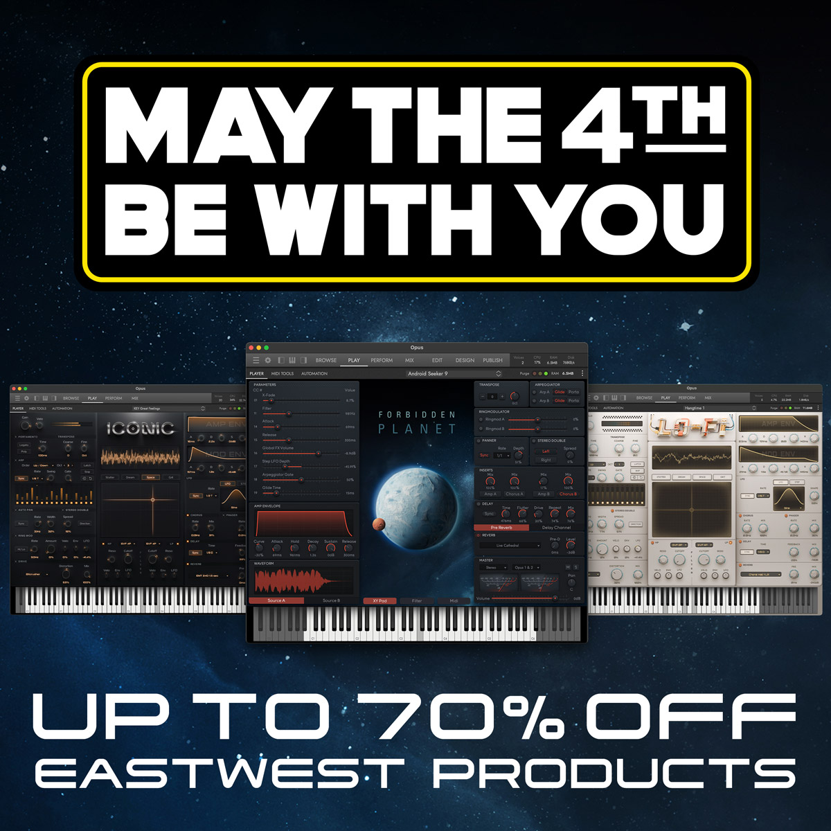 EastWest May the 4th Sale Sale - Save up to 70% Off EastWest Products